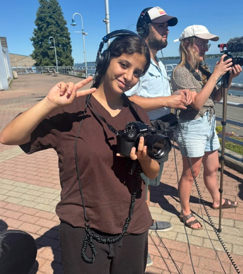 tournage zoé ariam